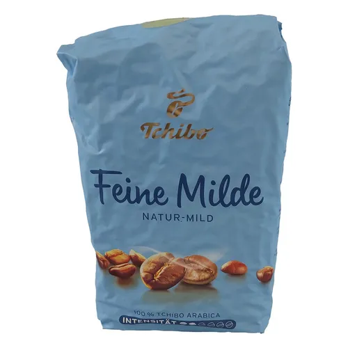 Tchibo Feine Milde Bohnen - 6x 500 g, aromatischer Kaffee für sanften Genuss