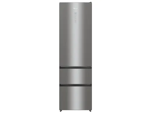Hisense RM469N4ACD Kühl-Gefrierkombination - Kühlschrank mit Total NoFrost und Smart Fresh Technologie für längere Frische. Convert ZeroZone für flexible Nutzung der Schublade und CrispZone mit automatischer Feuchtigkeitsregelung.