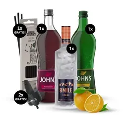 Cocktail-Paket SEX ON THE BEACH - Sonstige Weine – Komplettes Cocktail-Paket für einen perfekten Partyabend, inklusive hochwertigen Zutaten und praktischen Trinkhalmen.