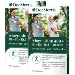 DocMorris Magnesium 400 mg Duo 2X60 St
