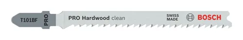 Bosch Zubehör Pro Hardwood clean T101BF Stichsägeblatt, 100 mm - 3er-Pack - 2608636226 (3 Stück)