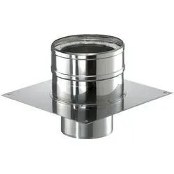 Schornsteinkopfverlängerung Edelstahl DW DN 200 - Aschesauger mit langlebiger Edelstahl-Konstruktion für optimale Abgasführung und verbesserte Effizienz.