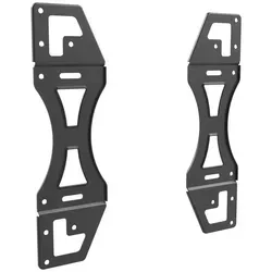 RICOO Halterungszubehör VESA Adapter für TV Wandhalterung / Monitor VA0300, (bis 65 Zoll, VESA 200x200 bis 400x400, 2-tlg., Länge gesamt: ca. 42,3cm, Breite gesamt: ca. 12,7cm, VESA Adapter für TV Wandhalterung Fernsehhalter TV Halter VESA 400x400) schwarz