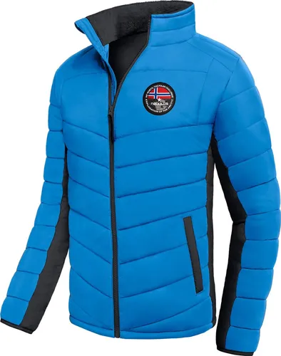 Nebulus Winterjacke GENIUS P5855 - Herren, kobalt-schwarz, Größe M - Stylische Winterjacke aus 100% Polyester, ideal für kalte Tage. Die kobalt-schwarze Farbgebung sorgt für einen modernen Look und hohen Tragekomfort.