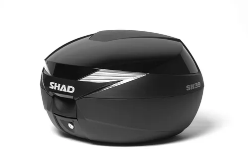 SHAD SH39 Topcase Abdeckung in Metallic-Schwarz - Top Cases & Hecktaschen, hochwertige Abdeckung für optimalen Schutz und individuelle Anpassung Ihres SH39 Topcases.