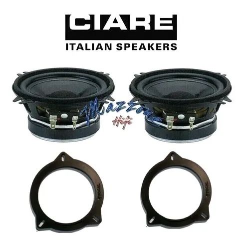 RCX-100 Coaxial Lautsprecher - Car-HiFi-Lautsprecher mit 30W RMS Power und 60W Peak Power, ideal für kraftvollen Klang in Ihrem Fahrzeug.