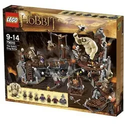 LEGO 79010 - The Hobbit - Höhle des Goblin Königs - Bauklötze & Bausteine, spannendes Abenteuer mit beweglichen Figuren und geheimen Verstecken für kreative Spielstunden.