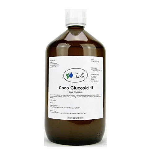 Sala Coco Glucosid Kokosglucosid 1 L 1000 ml Glasflasche