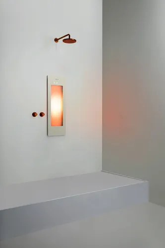 Sunshower Round line Small One Sand nur IR (H95 x B33 x T12 cm)