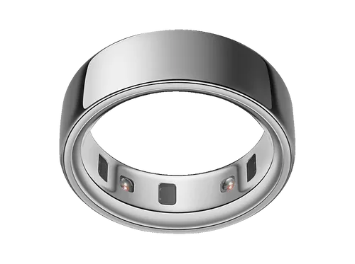 OURA Ring 4, Größe 6, Silver Smart - Smart Ring für ganzheitliches Gesundheitstracking, erfasst über 30 biometrische Werte und bietet bis zu 8 Tage Akkulaufzeit – ideal für gesundheitsbewusste Nutzer.