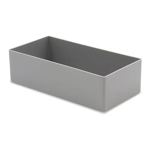 1a-TopStore 10 Stk. Einsatzkästen - Sortierboxen für Kleinteile - Schubladenboxen aus schlagfestem Polystyrol in 5 Farben für übersichtliche Aufbewahrung. Ideal für schnellen Zugriff und individuelle Kombination durch genormte Maße. Lieferung in 10er Pack!