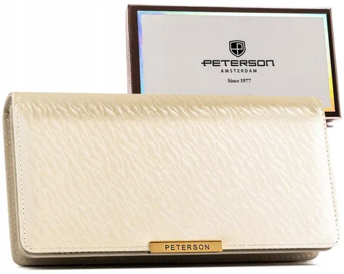 Öko-Geldbörse für Damen PTN 005-NF8-2707 Ecru