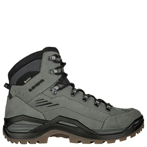 Lowa Renegade EVO GTX Mid - Dunkelgrau/Schwarz, 44.5 EU - Wanderschuhe für Herren, idealer Begleiter für Alltag und Outdoor-Touren mit beständigem Geh- und Tragekomfort.