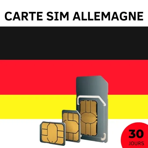 NomadBento Prepaid Internet SIM-Karte für Deutschland - 30 Tage gültig, 1 GB Daten, LTE, Local German Telecommunications Company