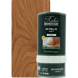 Rubio Monocoat Oil Plus 2C Bourbon 1300ml - Hochwertiges Holzöl für den Innenbereich, ideal für Böden und Möbel. Färbt und schützt in einem Schritt, spart Zeit und sorgt für eine natürliche Optik.