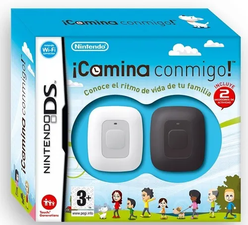Camina Conmigo+2 Medidor Actividad (3Dsxl/3Ds/2Ds) Juego Nintendo DSi XL PAL ES