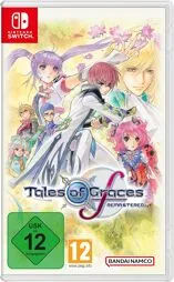 Tales of Graces f Remastered - Nintendo Switch - Spiele für Nintendo Switch: Erlebe eine epische Geschichte über Freundschaft und Abenteuer mit verbesserten Grafiken, Auto-Speichern und innovativem Kampf-System.