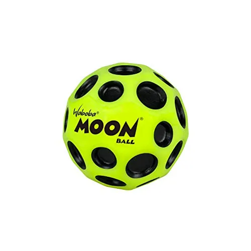Waboba Moon Ball – Der Hochspringende Gummiball mit Knalleffekt - Erlebe den einzigartigen Waboba Moon Ball! Mit bis zu 30 Metern Sprunghöhe und einem knallenden Geräusch bei jedem Aufprall ist er das perfekte Spielzeug für Kinder. Größe: 6,5 x 6,5 x 6,5 cm.
