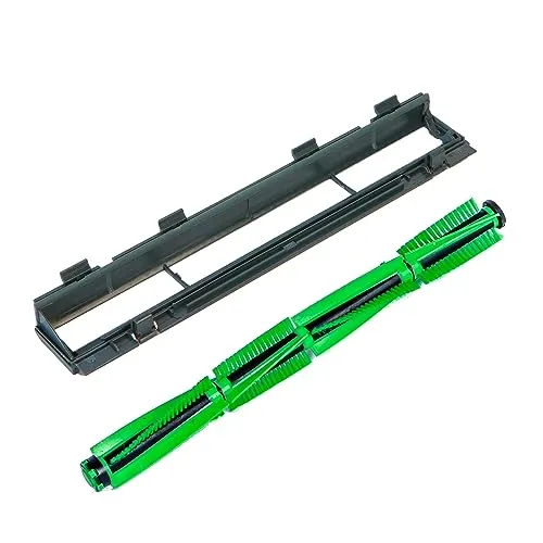 Stabile Bodenplatte, Bürstenabdeckung mit Ersatz Walze kompatibel mit Vorwerk EB400 EB 400 Elektrobürste - Einfacher austausch - Abdeckung Bürste, Walze