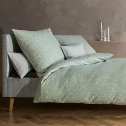 fleuresse gewebte Edelflanell Bettwäsche Lech Boston - Bettwäsche-Sets aus 100% Baumwolle, ideal für kalte Nächte dank kuscheligem Flanellmaterial, sorgt für warmen Schlafkomfort.