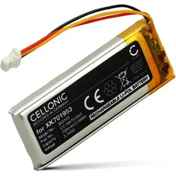 CELLONIC 1x Akku für Headset Kompatibel mit Sena SRL2, XK701953 - (700mAh , 3.7V) - Schwarz