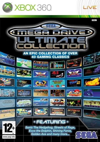 Sega Xbox 360 Mega Drive Ultimate Collection - Nostalgische Spielevielfalt - Spiele-Klassiker für Xbox 360, enthält über 40 legendäre Titel und bietet stundenlangen Spielspaß für Retro-Fans.