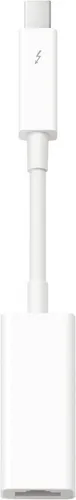 Apple Thunderbolt auf Gigabit Ethernet Adapter MD463ZM/A - Monitor-AV-Kabel & -Adapter, ermöglicht schnelles und stabiles Internet über Ethernet für Mac-Computer.