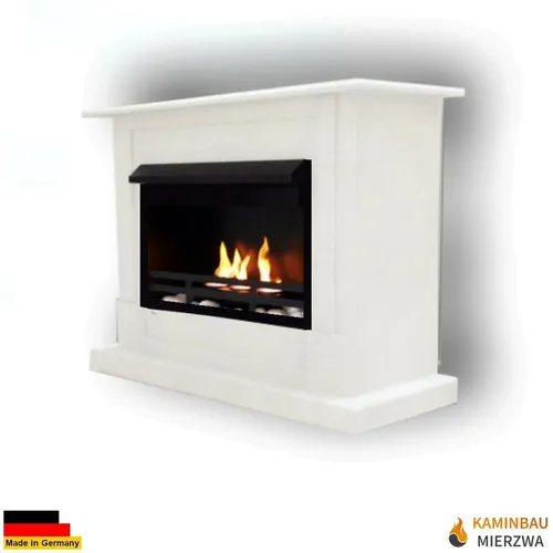 GELKAMIN ETHANOLKAMINE KAMIN CHEMINEE KAMINOFEN EMILY D - Moderner Gel- und Ethanol Kamin Emily D, kein Schornstein notwendig, ideal für diverse Räume, mit einer Heizleistung von ca. 3,5 KW. Hergestellt in Deutschland.