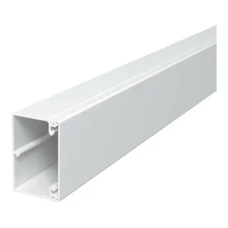 OBO Bettermann Vertr Wand+Deckenkanal m.Obert. 40x60mm,PVC WDK40060LGR, 2 Stück