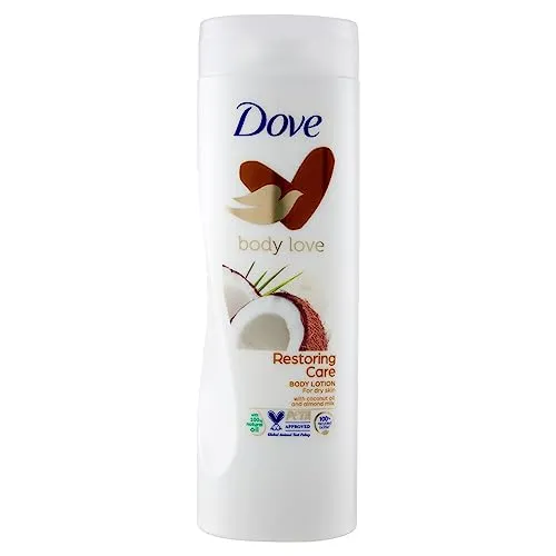 Dove Nourishing Secrets Restoring Ritual Bodylotion 400 ml - Dove Nourishing Secrets Restoring Ritual, 400 ml, Bodylotion für Damen, spendet intensive Feuchtigkeit und sorgt für geschmeidige Haut. Ideal nach dem Duschen, um die Hautpflege zu vervollständigen.