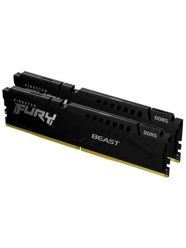 Kingston FURY Beast DDR5 16GB RAM Kit - Multimedia PC Komponenten RAM, optimiert für hohe Geschwindigkeiten mit 5600MHz für eine spürbare Leistungssteigerung in Ihrem PC oder Mac.