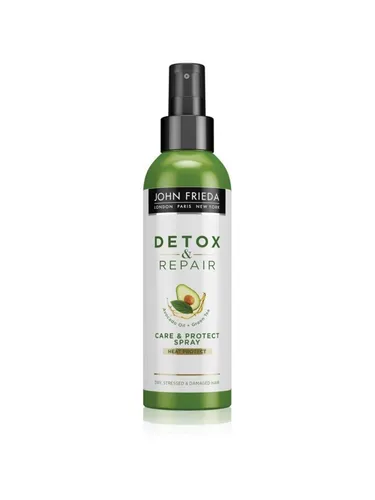 John Frieda Detox & Repair Care & Protect Spray - 200 ml - John Frieda Detox & Repair Care & Protect Spray - 200 ml für gesunde, glänzende Haare. Die leichte Formel reinigt, repariert und schützt in einem Schritt, ideal für geschädigtes Haar.