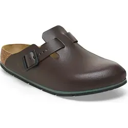 Birkenstock Boston PRO LE Java Größe 48 - Hochwertige Birkenstock Clogs für Gastronomie und Alltag, mit rutschhemmender Sohle und anatomisch geformtem Fußbett für optimalen Tragekomfort.