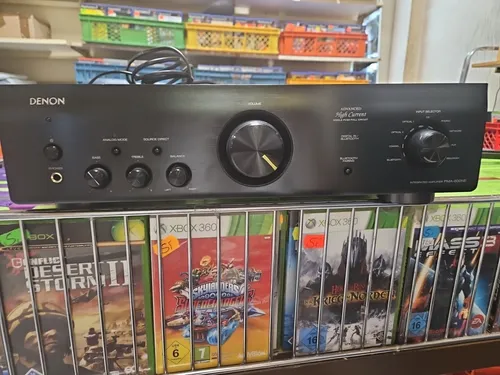 Denon PMA-600NE Bluetooth Stereo-Verstärker - B-Ware - HiFi Verstärker mit 140 W Leistung, 7 Eingängen und Bluetooth für kabellosen Musikgenuss. Ideal für Audiophile, die Wert auf Klangqualität legen.