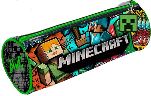 Piórnik saszetka Minecraft MC00052 mix wzorów Kids Euroswan 8435507893886