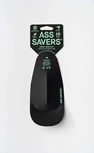 Ass Savers ToeTector TFR-1-BLK Fahrrad-Schutzbleche, Schwarz, Regular