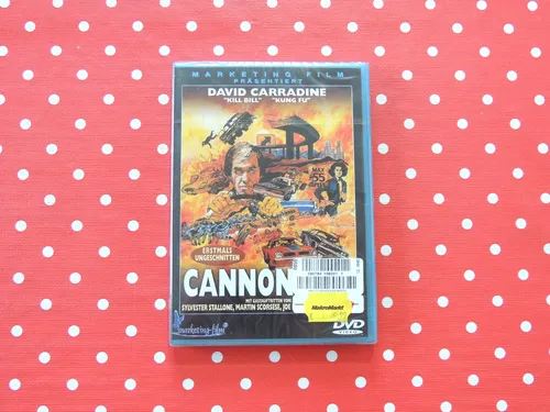 NEU OVP Cannonball DVD David Carradine - Marketing Film