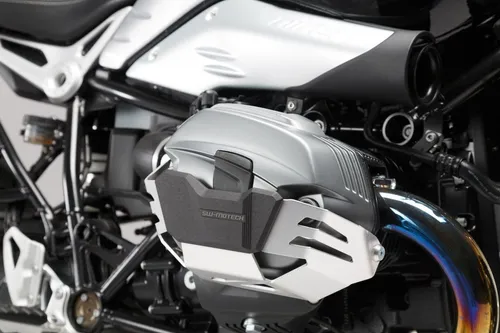 SW-Motech Zylinderschutz Silbern für BMW R1200 R/GS/Adv & R nineT - Powersport Motorschutz, schützt effektiv die Zylinder bei Stürzen und sorgt für längere Lebensdauer deines Motorrads.