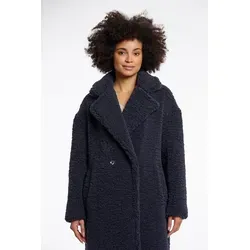 Rino & Pelle Wintermantel ELICIA in flauschiger Fell-Optik grau L (40)