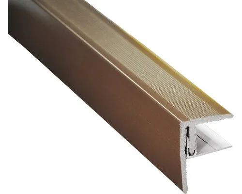 Konsta Seitenabschluss Schokobraun 2500x64x48 mm - Sonstiges Zubehör, ideal für eine elegante Terrassenbalkenlage aus langlebigem Verbundwerkstoff.