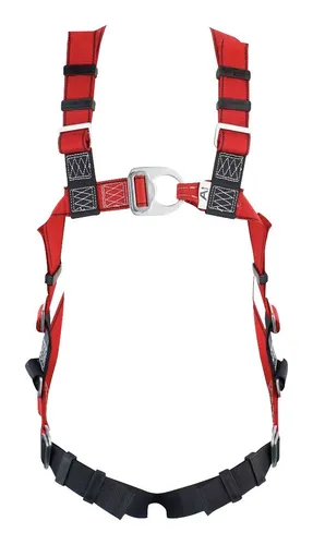 MAS Sicherheitsgurt Hubarbeitsbühne 2-Punkt-System - Set für professionellen Einsatz - Sicherheits-Set für Hubarbeitsbühnen, bis 100 kg, mit robustem Polyester und verzinktem Stahl. Verstellbare Schlaufen sorgen für hohen Tragekomfort und perfekte Passform. Made in Germany. EN 361 zertifiziert.