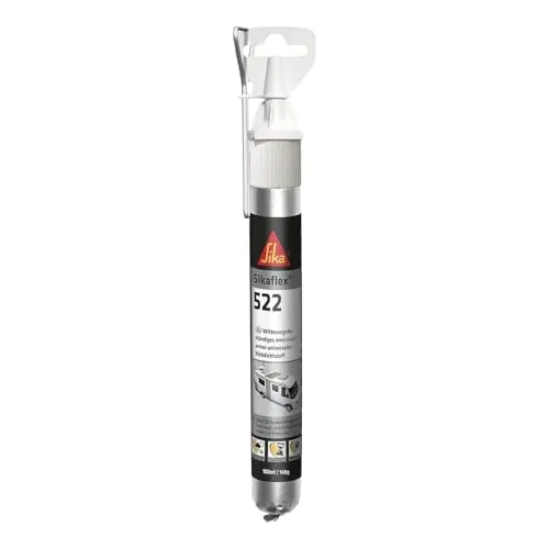 Sika Sikaflex-522 Dichtstoff Weiß – für Fugen innen und außen – UV-stabil und witterungsbeständig – 100ml - Der Sikaflex-522 Dichtstoff bietet zuverlässigen Schutz gegen Witterungseinflüsse und bleibt viele Jahre elastisch. Ideal für verschiedene Anwendungen im Innen- und Außenbereich.