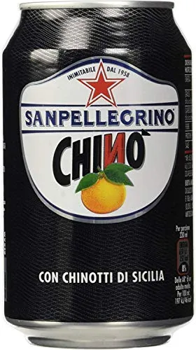24x SanPellegrino Chinotto Limonade 'Chino', 330 ml - Erleben Sie den einzigartigen Geschmack der SanPellegrino Chinotto Limonade – erfrischend und spritzig, perfekt für gesellige Anlässe und den täglichen Genuss.