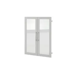 Glastüren mit Holzrahmen Success, weiß - Hochwertige Glastüren mit Holzrahmen, zeitloses Design und stabile Verarbeitung für einen eleganten Look. Ideal für jeden Raum.