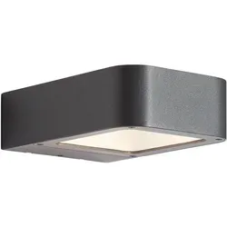 AEG LED Außenwandleuchte Phelia anthrazit 6W 3000K Warmweiß IP54