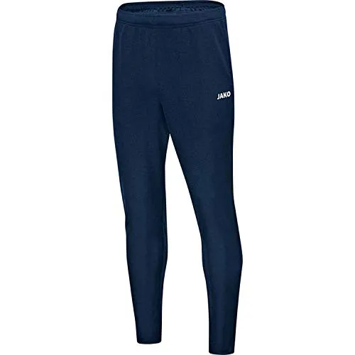 JAKO Herren Trainingshose Classico Langgrößen, marine - Sportliche Hosen für Herren mit Reißverschlusstaschen und elastischem Bund, ideal für Training und Freizeit.