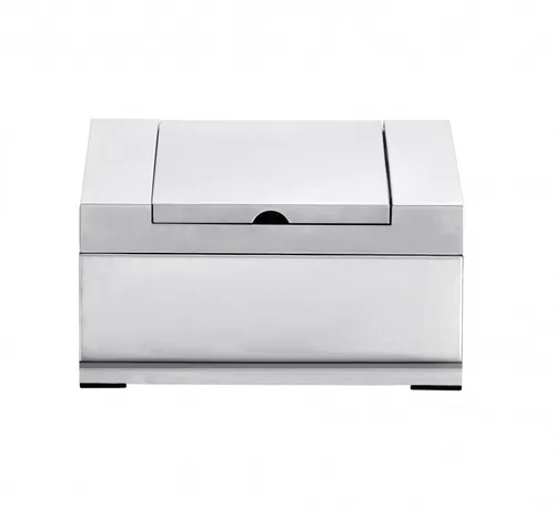 Grandhall SIDE BURNER Edelstahl für Einbaugrills - Grillzubehör für Elite und Maxim Infrarotbrenner, mit integrierten Thermometer und Piezo Zündung für präzises Grillen und hohe Temperaturen über 250 °C.