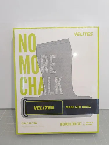 Velites Quad Ultra No More Chalk Hand Grips für Athletes Black Green (M)
