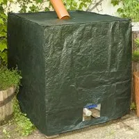 NOOR IBC Container Cover 101 x 121 x 113 cm - Schutzabdeckung für IBC-Container, wetterfest und UV-beständig, ideal für die Lagerung im Freien