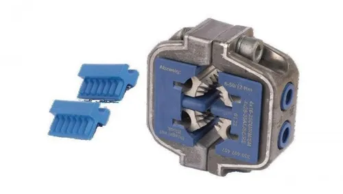 Cellpack Kabelabzweigklemme 4x25/50/4-Le - Klemmblock für Niederspannung, ideal für sichere Verbindungen mit Montage unter Spannung möglich, Nennquerschnitt bis 50 mm².